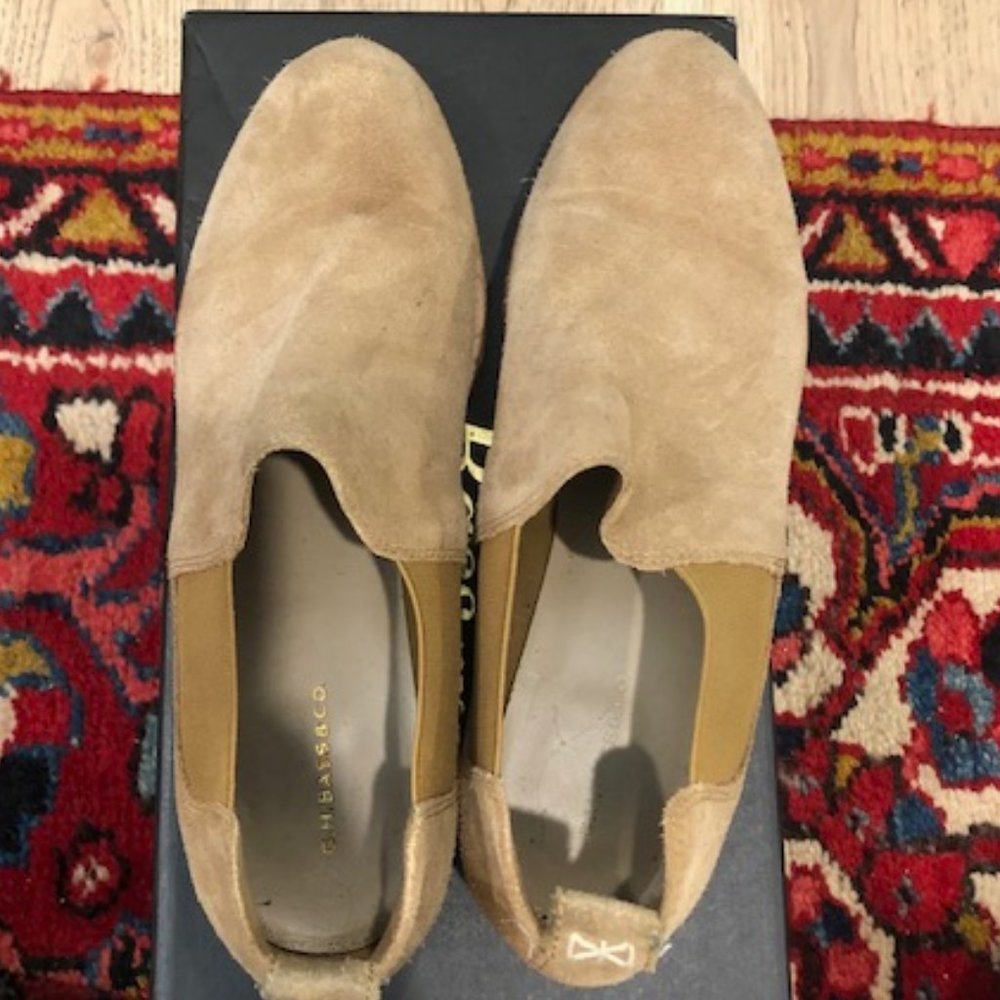 Suede Brooke Loafer/Bootie by G.H. Bass Co, Camel